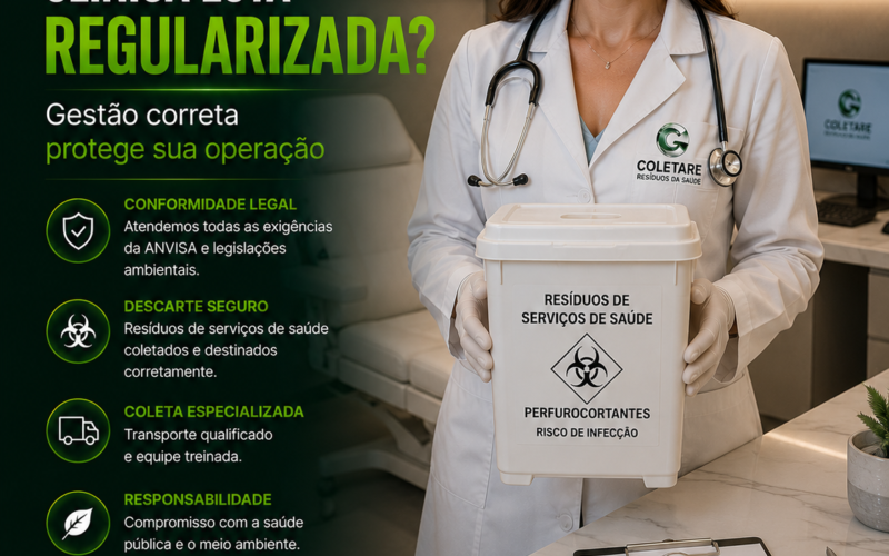 Coleta de resíduos da saúde em centros de zoonoses em Santo Inácio-PR | Coletare