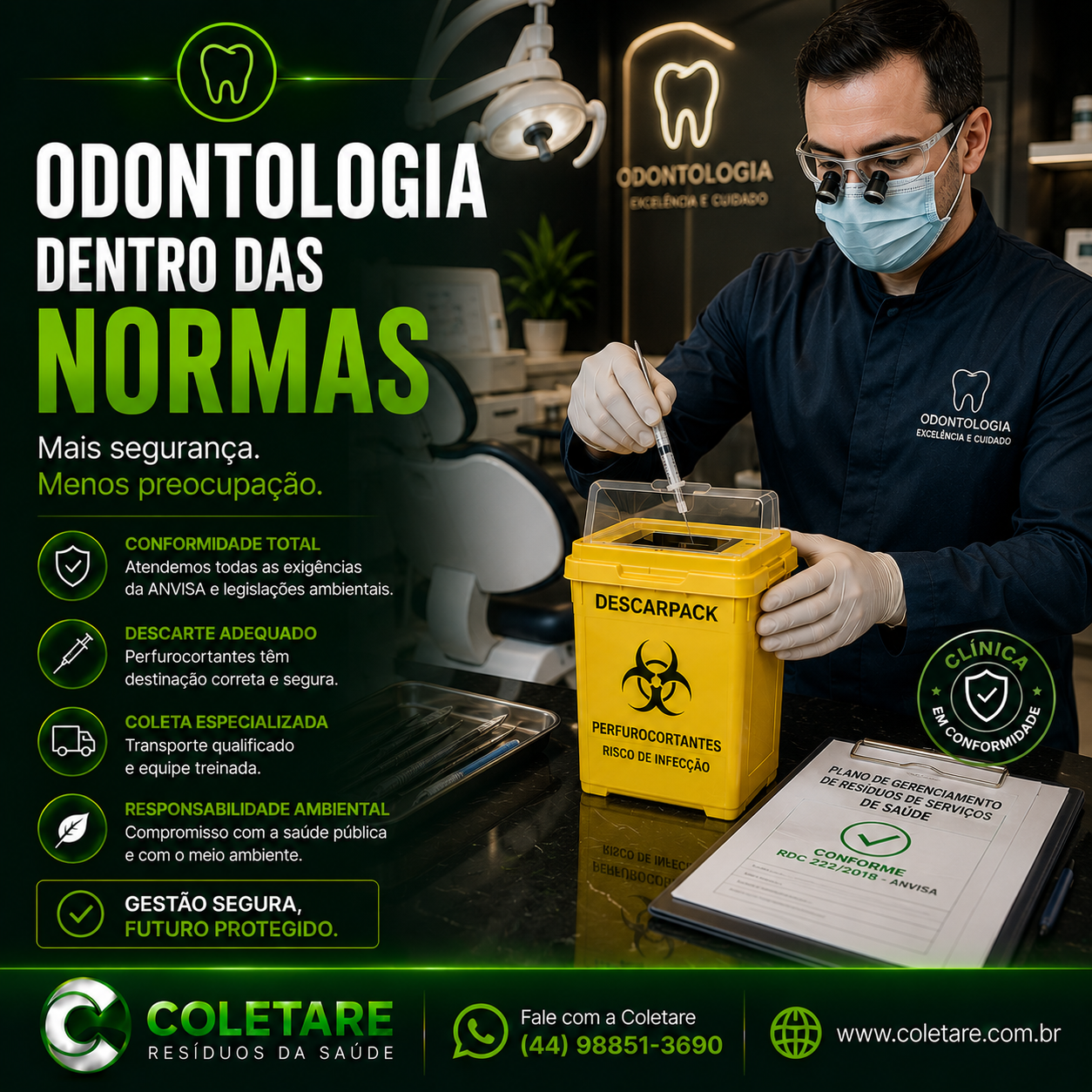Por que contar com um serviço de coleta especializado em Santo Inácio-PR?