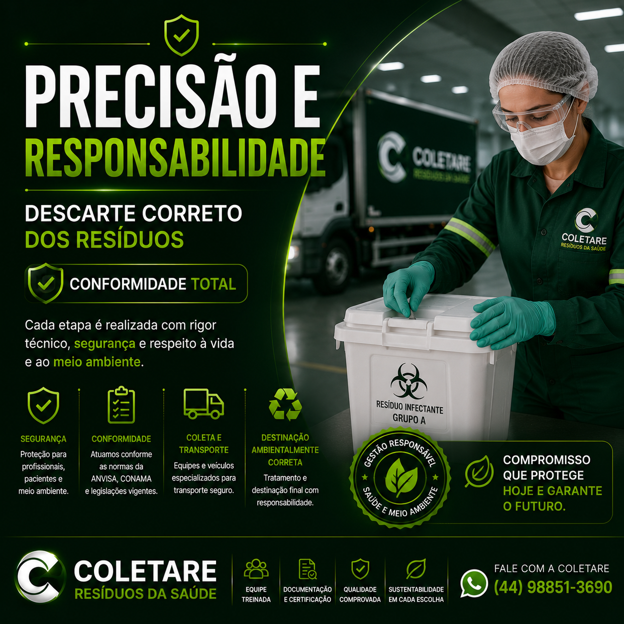 Por que modernizar a coleta de resíduos da saúde em Mirador-PR?