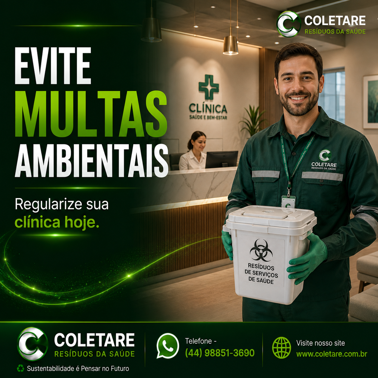 Por que a Coletare prioriza a sustentabilidade para Nova Esperança-PR?