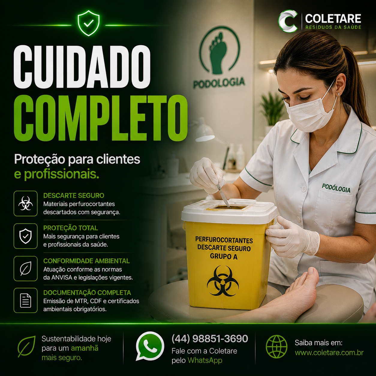 Por que a Coleta de Resíduos da Saúde em Centros de Zoonoses em Santa Mônica-PR exige excelência?